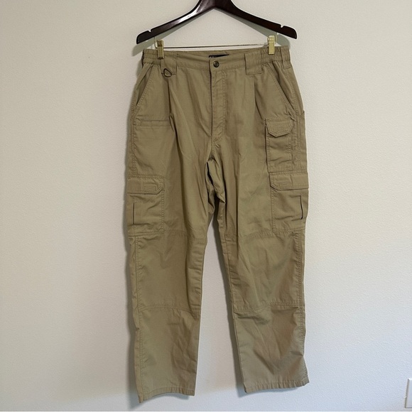 5.11 Tactical Other - 5.11 Tactical Series Pants Men's 34/32 Cargo Khaki Uniform Work Hike Hunt